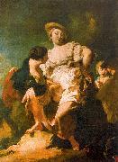 PIAZZETTA, Giovanni Battista The Fortune Teller oil on canvas